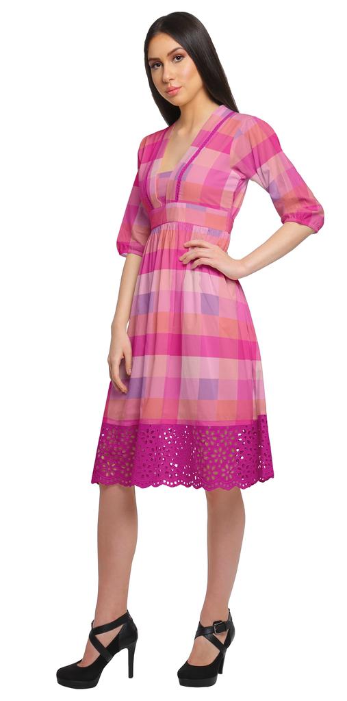 Moomaya Платье с коротким рукавом для женщин, вечернее платье из хлопка с принтом, повседневное