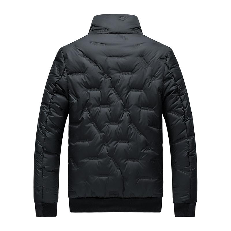 Мужская хлопковая куртка размера плюс 8XL, зимняя корейская короткая толстая теплая куртка с хлопковой подкладкой