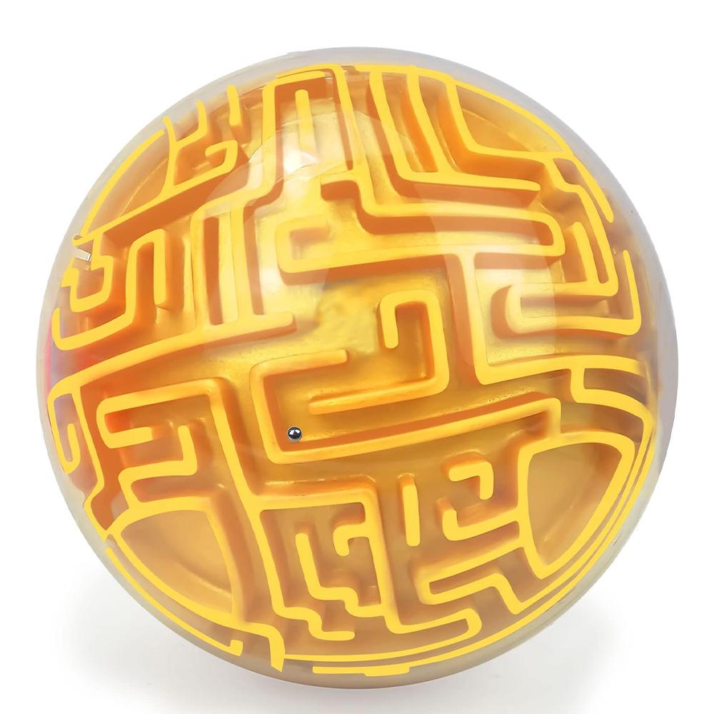 3D Гравитационный Лабиринт с Последовательной Памятью, Игрушка-Головоломка с Шариком, Подарки для Детей и Взрослых - Средняя Сложность, Игра для Любителей Игр, Крошечные Шарики, Игра-Головоломка