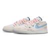 Jordan Air Jordan 1 Признание в любви Устойчивые к истиранию Устойчивые к истиранию Низкие Винтажные Баскетбольные Кроссовки Унисекс FQ7687-300(Команда864-)