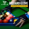 1 шт. Перчатки для бильярда с тремя пальцами, перчатка для пула и снукера для мужчин и женщин, подходит для обеих рук, аксессуары для бильярда