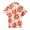 Гавайская рубашка для мужчин, мужские винтажные рубашки для боулинга на пуговицах, летняя пляжная рубашка с коротким рукавом