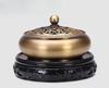 Pure Copper Tripodia Style Incense Burner Home/Temple Hall/study/Tea Room/office Tea Ceremony Decoration Buddha Worship Censer