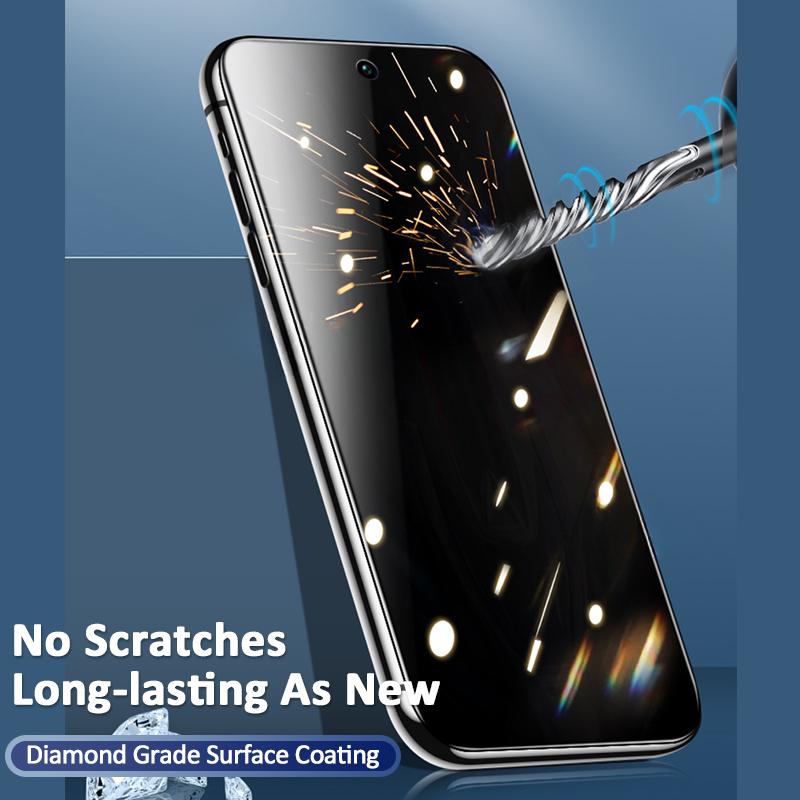 3 шт. антишпионская защитная пленка для экрана для Oppo A98 A78 A58 A38 A18 A57S A2X Find X3 Lite закаленное стекло