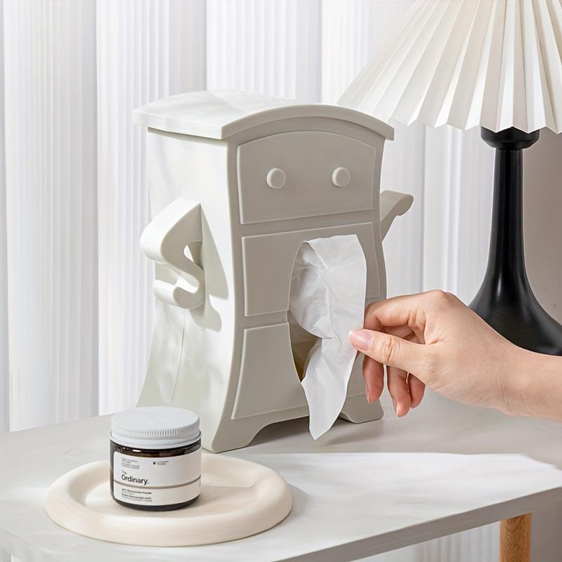 Kitchen Desktop Towel Napkin Storage Box Home Cartoon Creative Tissue Box Bedroom Cabinet Tissue Case Towel Storage Container