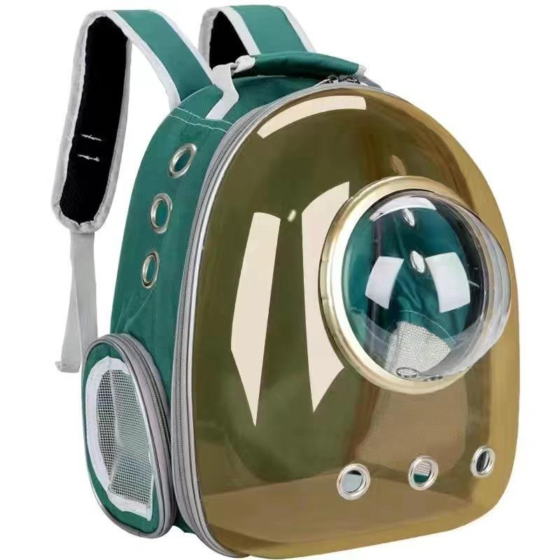 Прозрачный рюкзак для кошек и собак - Большая сумка для выгула питомцев