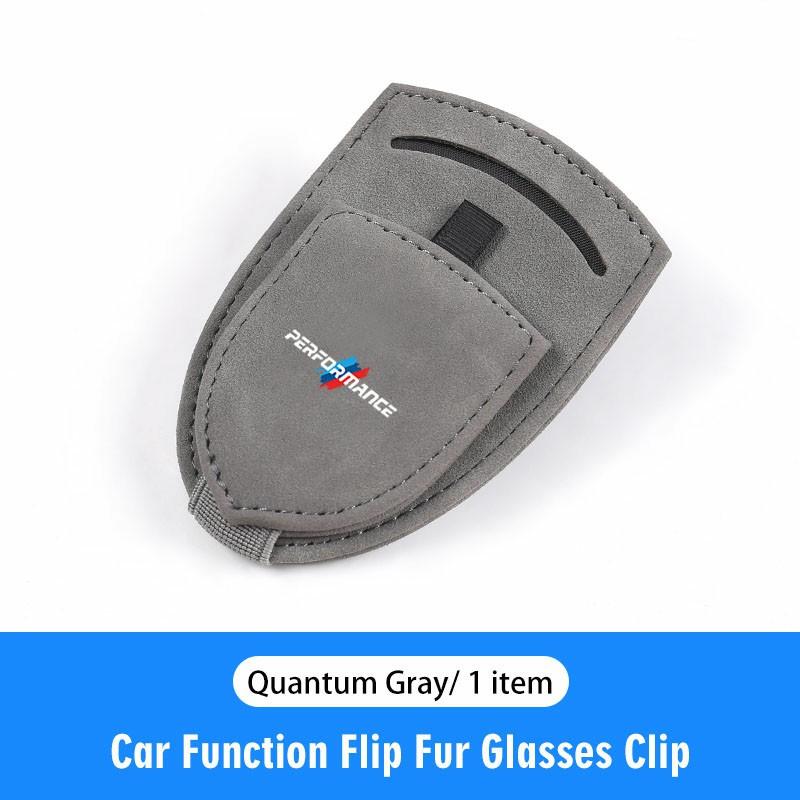 Multifunctional Leather Car Sun Visor Glasses Holder Clip Valve Cap For BMW X1 X2 X3 X5 X4 X6 X7 iX3 F20 F10 F07 E70 E46 E90 E92 EDSW76