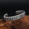 Панк-браслет в винтажном стиле с кельтским узлом, мужской, скандинавский, из нержавеющей стали, с рунами викингов, байкерский амулет, ювелирные украшения, подарки, дропшиппинг.