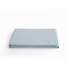 Flat Sheet Percale Pure Combed Cotton Long Fibers 80 Threads/cm² Vent Du Sud - Glacier - 270 X 300 Cm for King Size Bed