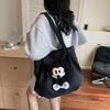 Large Capacity Cartoon Cute Shoulder Bag Tote Bag College Student Class Commuter Tote Bag Mommy Bag Summer New Models
