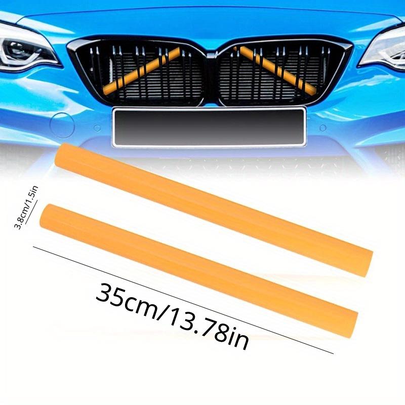 2 шт. Alpha Rider, совместимый для BMW F20 F30 F21 F22 F23 F31 F32 F34 F36 F40, вставка в переднюю решетку, накладные полоски, рамка, украшения для автомобиля, красные наклейки