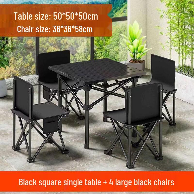 Tiemuyun Outdoor Folding Camping Roll-Up Table