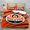Shakhtar Donetsk Crest Design 3PCS Bedding set,Ideal for 1pc Duvet Cover And 2pcs Pillowcases Perfect for Fan gift,Ideal for Bedroom, Dormitory