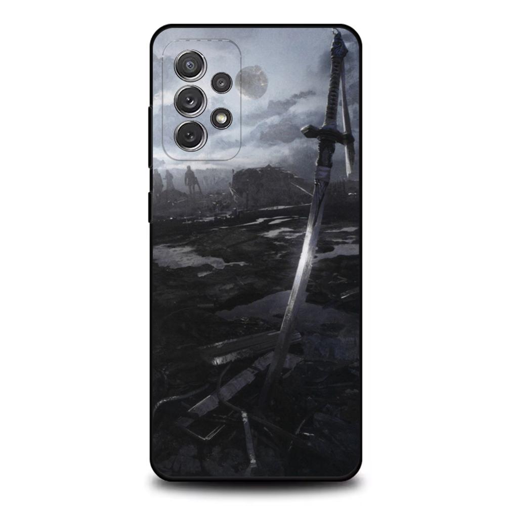Чехол для телефона NieR A- Automata 2B Для Samsung S25, S24, S21, S22, S23, S30, Ultra, S20, Plus, Fe, Lite, Note, 10, 9, 5G Черный