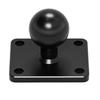 Motorcycle Action Camera Fixing Bracket Mount Base with 25mm Ball Head Adapter Mount Bracket Universal for Action Camera
