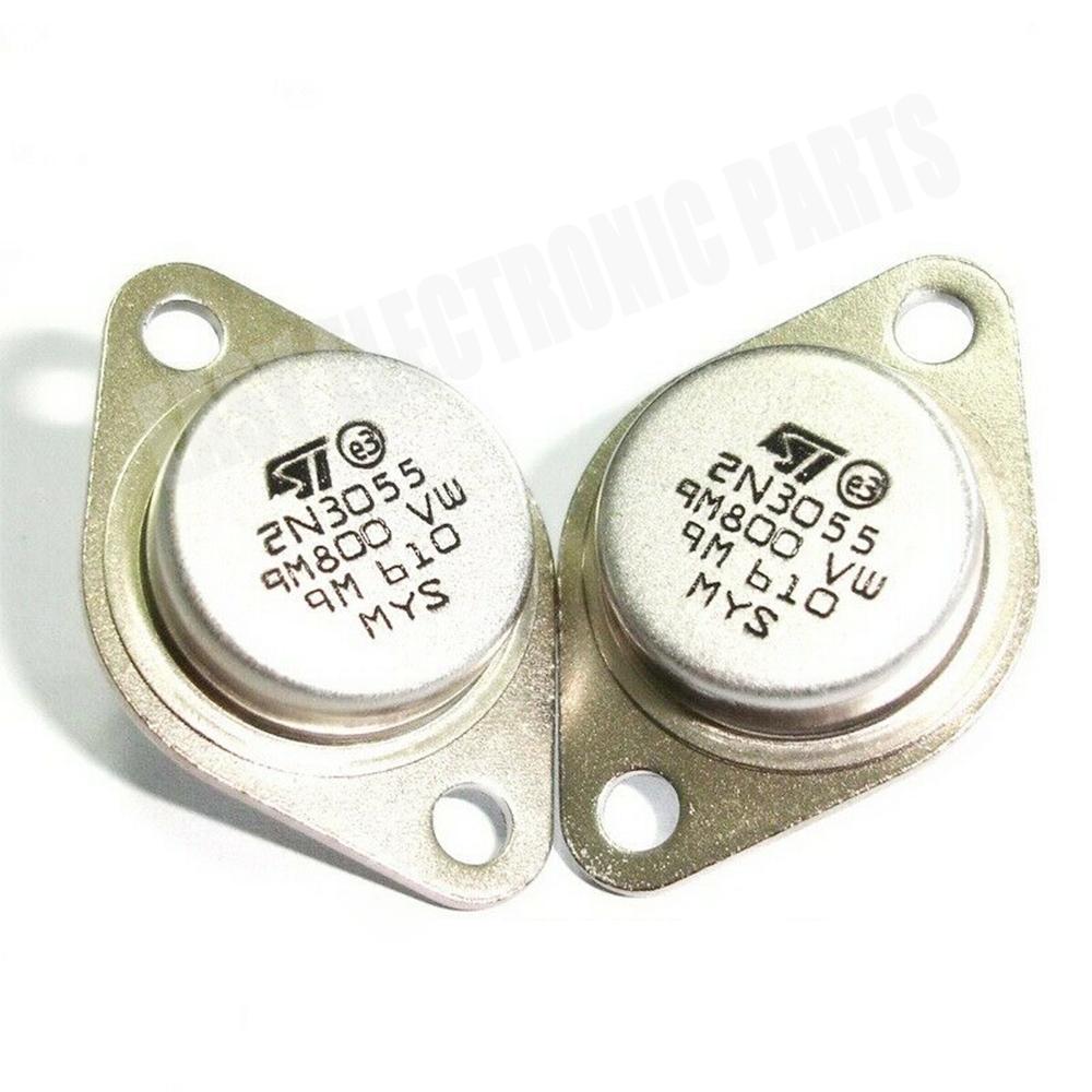 5 шт. 2N3055 TO-3 15A 60V NPN силовой кремниевый транзистор усилитель переключатель транзисторы аудио мощность 15A/60V