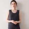 Women's Sleeveless U-neck Cashmere Knit Camisole - Warm Base Layer Vest