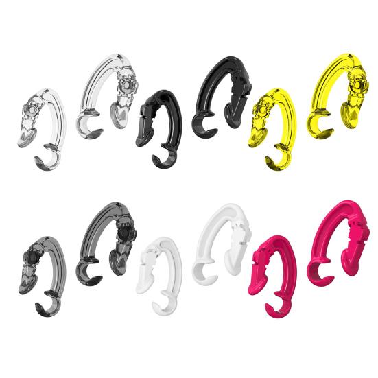 1 пара клипс против потери, надежная посадка, нескользящие, портативные спортивные заушины, держатели для Bluetooth-совместимых наушников для AirPods Pro3/2/1