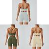 Seamless High Waist Sports Bra And Yoga Pants Set For Women With Breathable Quick Dry Fabric