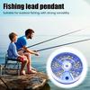 60 г/кор. металлическое рыболовное грузило, сверхмощный плот с морской водой и пресной водой, ледяной бассейн, глубокое падение, вес для рыбалки, шарик из бисера, аксессуары для рыбалки на открытом воздухе