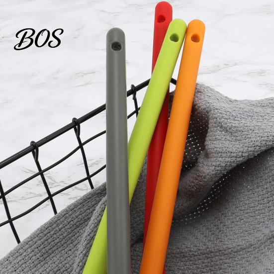Dishwasher-safe Silicone Spoon Long Handle Spoon, Heat Resistant Food Grade Stirring Easy to Clean Dishwasher Safe Non-stick Mixing Kitchen