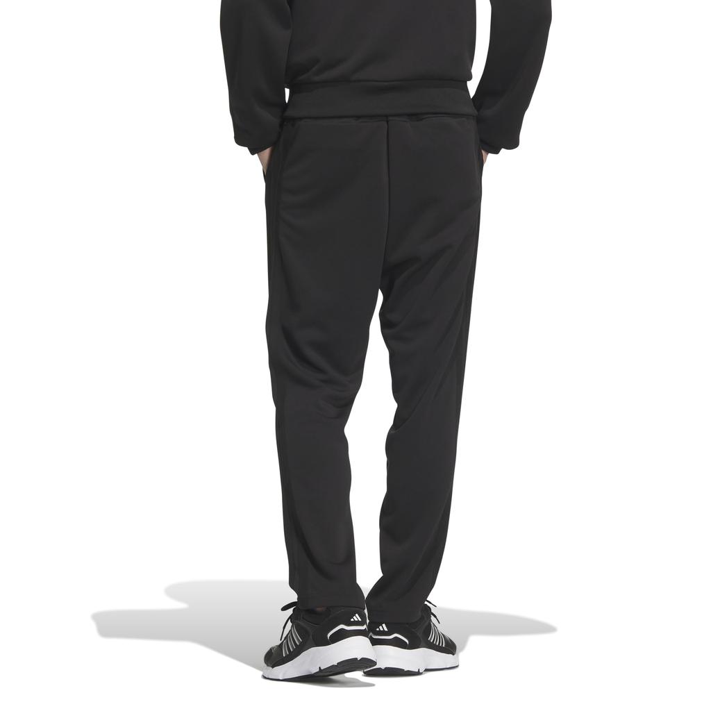 adidas Трикотажные брюки с тремя полосками Wuji JKL60 Черные Незаменимые мужские (JV6984)