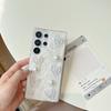 Для Samsung S25ultra Клей Блеск Чехол для мобильного телефона S24 Бант S23 Любовь Объемный A55 Корейский Инс