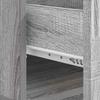Coffee Table Grey Sonoma 49 x 50 x 37 cm Engineered Wood
