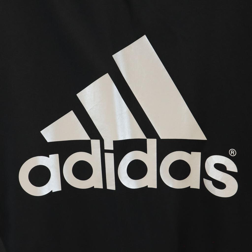 Adidas Писте с длинным рукавом L угольный пуловер Мужской Б/У