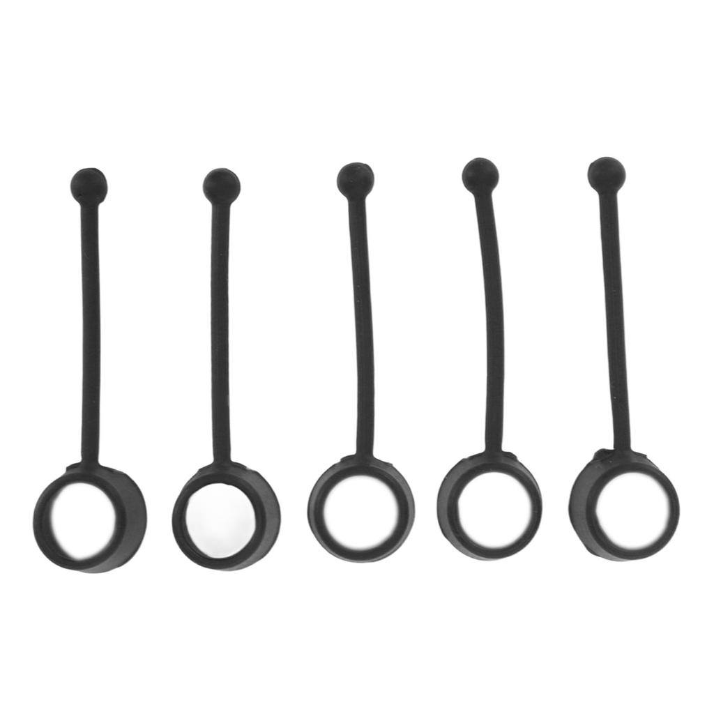 5 Pcs ?Finger Strengthener Band 60lb Silicone Elastic Finger Extensor Exerciser Resistance Band for