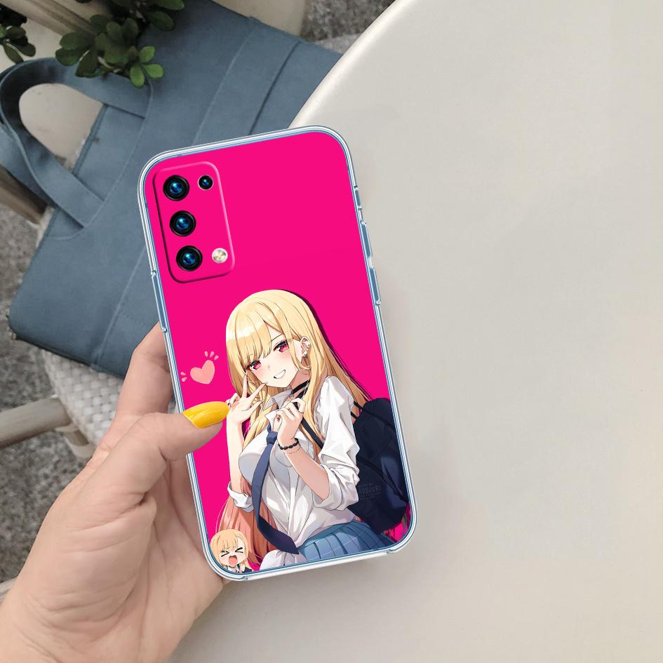 LO60 Кейс для телефона Marin Kitagawa Soft Shell Прозрачный для Samsung Galaxy A04 A04S A14 A23 A34 A54 M23 M33 M52 M53