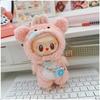 Mini Plush Doll's Animal Clothes Outfit Accessories Cute Capybara Elephant Duck Hoodie 17cm Labubu 10cm Idol Dolls DIY Clothing