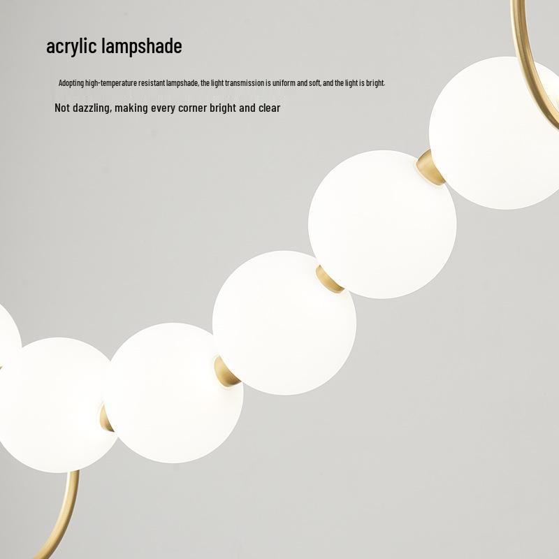 Modern Italian Minimalist Designer Chandelier - Luxury Copper Light for Dining, Bar, and Living Spaces