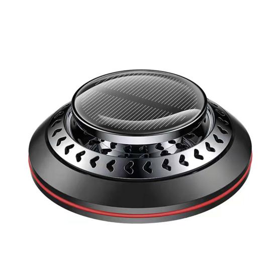 Автомобильный освежитель воздуха на солнечной энергии, длительный аромат, дезодорант, алюминиевый сплав, автоэфирное масло, ароматерапевтический диффузор, аксессуары для салона автомобиля