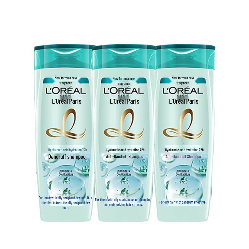 Шампунь против перхоти L'Oréal с гиалуроновой кислотой