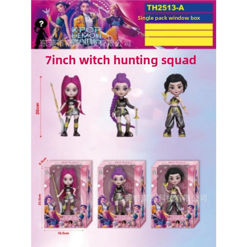 Серия Фигурок Охотника на Ведьм Слепой Пакет Разборка Музыкальная Кукла Модель Куклы Настольное Украшение Брелок