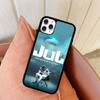 Чехол для телефона рэпера JuL C'est Pas Des Lol для iPhone 16 Pro Max 15 14 Plus 14 13 12 11 17 PC+TPU Задняя крышка