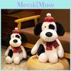 Dog Scarf Dalmatian Plush Toy Cute Cartoon Dog Doll Kids Birthday Decoration
