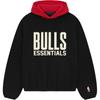 Fear of God Толстовка Essentials x NBA Chicago Bulls с капюшоном, черная, красная, унисекс, топы 192AL246504F