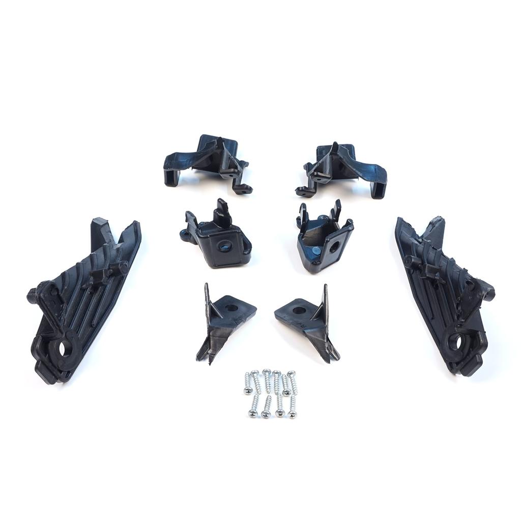 EHL546+EHL547 Headlight Holder Mount Repair Bracket Tab Set Left Right Side for Renault Megane BFB K9A B9A MK4 2016-On 260601571R 260100506R