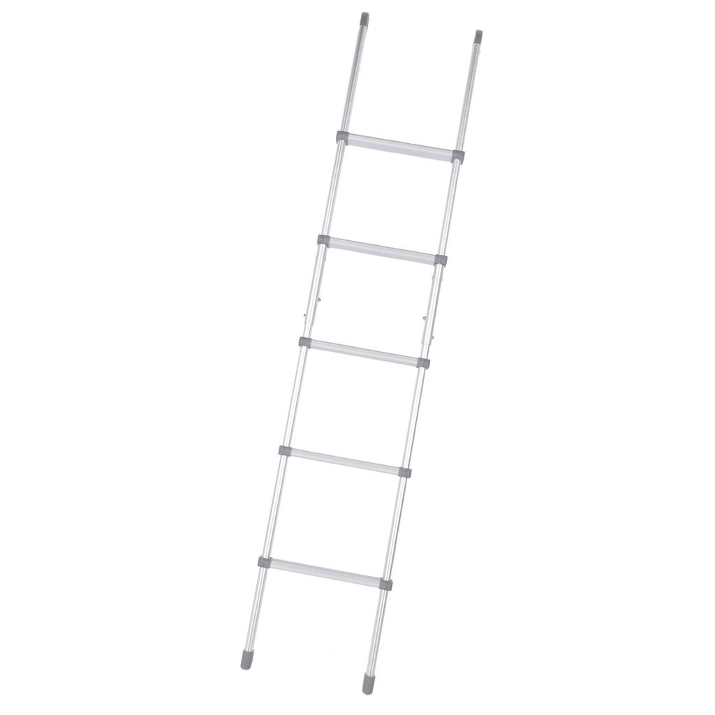 59,4 дюйма Лестница для двухъярусной кровати в автодоме Складная Противоскользящая из алюминиевого сплава 5 ступеней Лестница для двухъярусной кровати для автодома, прицепа, каравана