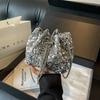 Solid Fashion Material Plutonium Shoulder Bag Sequins High Aesthetic Crossbody Soft Simple Versatile Bag