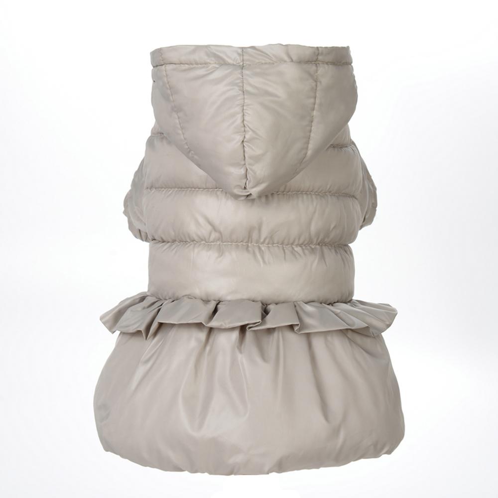 Куртка для собаки с капюшоном Зимняя одежда для маленьких собак Кошек Жилет Милое Мягкое Пальто для щенка Мопс Французский бульдог Йоркширский костюм Одежда для питомца