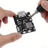 Модуль заряда-разряда 5В 2А для аккумуляторов 4,2В 4,35В Плата защит USB Type-C Повышающий преобразователь Шаг вверх Модуль питания