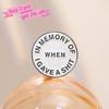 IN MENORY OF WHEN Enamel Pins Custom Round Shape Humor Brooches Lapel Badges Funny Jewelry Gift for Kids Friends