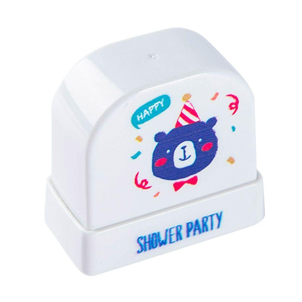 Мультфильм Водонепроницаемый DIY Детская Одежда Книги Маркировка Дети Имя Штамп