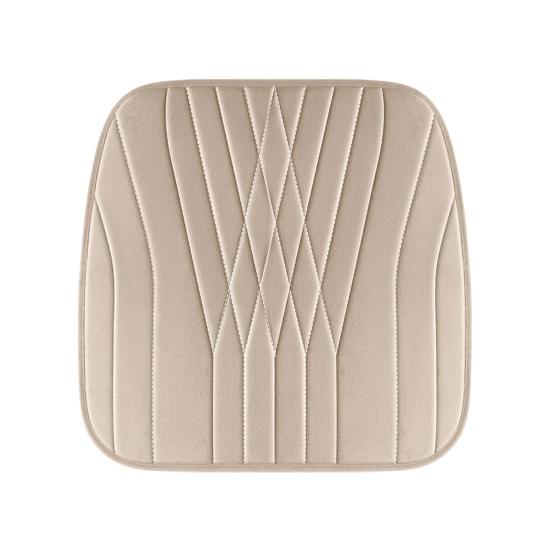 12/24 В Автомобильная подушка с подогревом 17,72"x17,72" Подушка-протектор сиденья из пены с памятью с противоскользящим дном