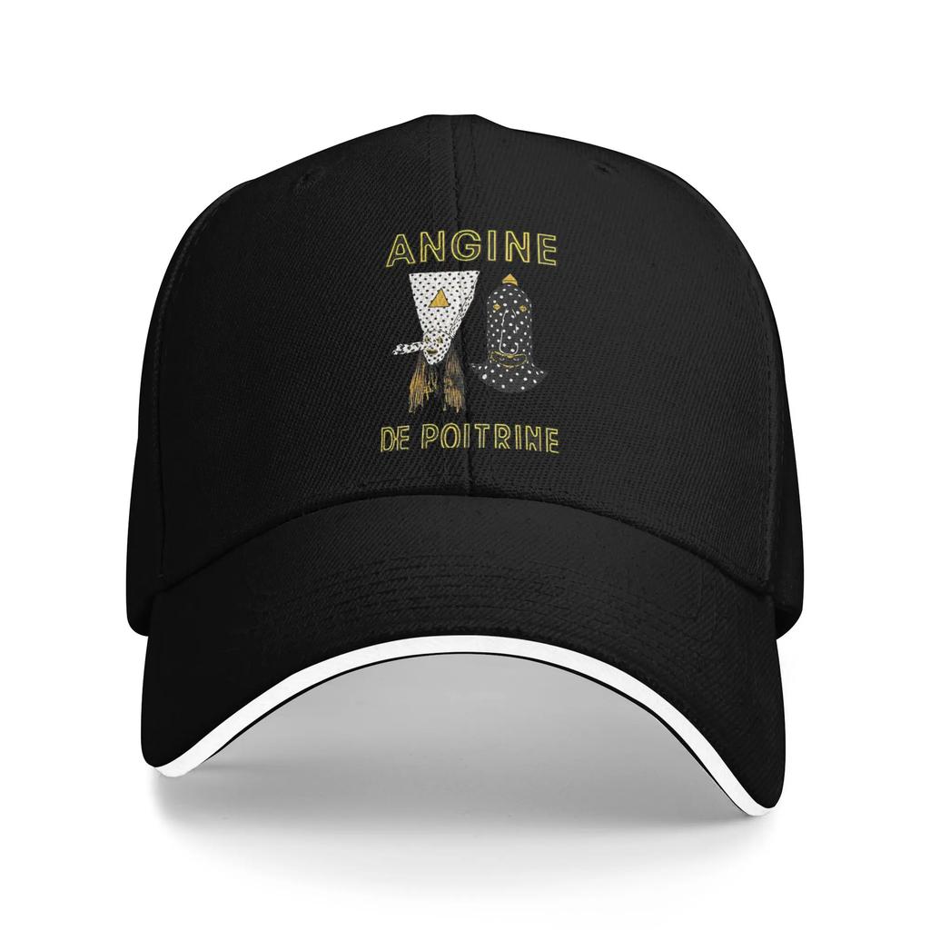 Meatl Rock Band Angine De Poitrine Baseball Caps Fashion Sandwich Hats Unisex Adjustable Dad Hat Sport