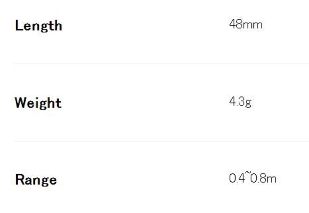 DUO Tetra Works Toto 48 HS Heavy Sinking Lure CCC0390 (9806)