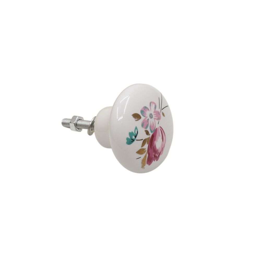 Single Hole Door Pull Handles Glazed color Drawer Knobs Simplicity Cabinet Knob Wine Cabinet